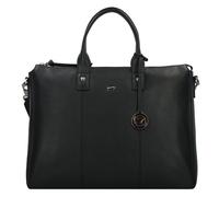 Braun Büffel Hanna Shopper Bag Genuine Leather 39 cm Laptop compartment black