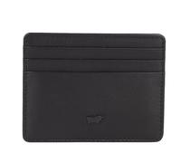 Braun Büffel Hannes Credit card case RFID protection Leather 10.5 cm black