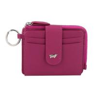 Braun Büffel Joy Credit card case RFID protection Leather 11 cm pink