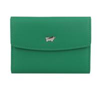 Braun Büffel Joy Wallet RFID protection Leather 10.5 cm green