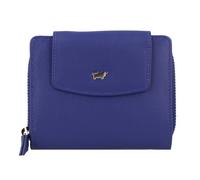 Braun Büffel Joy Wallet RFID protection Leather 12 cm blue