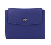Braun Büffel Joy Wallet RFID protection Leather 12 cm blue