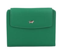 Braun Büffel Joy Wallet RFID protection Leather 12 cm green