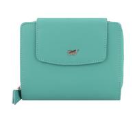Braun Büffel Joy Wallet RFID protection Leather 12 cm green