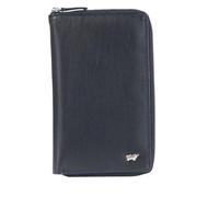 BRAUN BÜFFEL Men's Card Wallet Made of Genuine Cowhide Leather Golf with RFID Protection - Wallet 16 Card Slots - Elegant Black