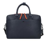 Braun Büffel Novara Briefcase Leather 42 cm Laptop compartment blue