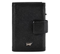 Braun Büffel Robin Credit card case RFID protection Genuine Leather 7.5 cm black