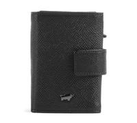 Braun Büffel Robin Credit card case RFID protection Genuine Leather 7.5 cm black