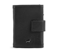 Braun Büffel Robin Credit card case RFID protection Genuine Leather 7.5 cm black