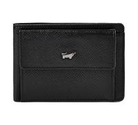 Braun Büffel Robin Wallet RFID protection Genuine Leather 10.5 cm black