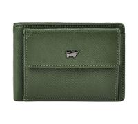 Braun Büffel Robin Wallet RFID protection Genuine Leather 10.5 cm green