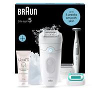 Braun Bundle: Silk-épil 5 & Satin Care Gentle Exfoliant for Pubic Hair