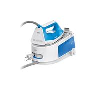 Braun CareStyle 1 Pro IS1012BL, Steam Generator Iron with FreeGlide 3D Technology, SuperCeramic Coating, Vertical Ironing, AntiDrip, 1.5L Water Tank, 2200W, Blue