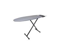 Braun CareStyle IB3001 BK Ironing Board Perfect for Steam Ironing Stations, Steam-Permeable Storage Surface, 100% Cotton Cover, 122 x 40 cm, Black/Grey