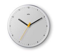 Braun Classic 23cm Wall Clock in White Braun White