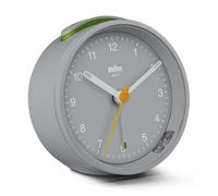 Braun Classic Alarm clock BC12G - Unisex - 7 cm - Quartz Grey 7,5 x 7,5 x 3,5 cm