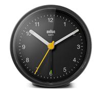 Braun Classic Analogue Alarm Clock in Black