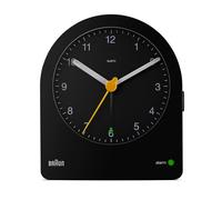 Braun Classic Analogue Alarm Clock In Black Black One Size