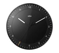 Braun Classic Wall clock BC17B - Unisex - 30 cm - Quartz Black 30 cm
