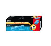 Braun Clean & Renew Cleaning Cartridge 6 + 2 (Pack of 8) (Limited Edition)