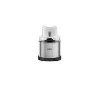 Braun Coffee and Spice Grinder Attachment MQ 60 - EasyClick Accessories for Braun Hand Blender MQ 3 and MQ 5, 350 ml Capacity, Stainless Steel