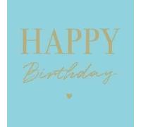 Braun & Company Serviettes Happy Birthday Sky 25 x 25 cm (20 Pieces)