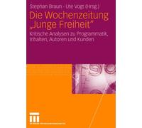 Braun - Die Wochenzeitung Junge Freiheit Kritische Analysen zu Pro - X555z
