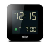 Braun Digital Alarm Clock - Black