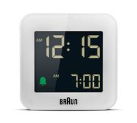 Braun Digital Travel Alarm Clock In White White One Size