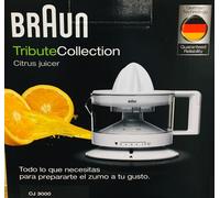 Braun TributeCollection CJ 3000 electric citrus press 0.35 L 20 W Transparent, White