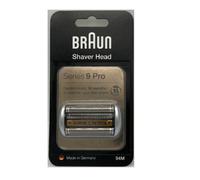 Braun Electric Shaver Head Replacement Part 94M Silver, Compatible with Series 9 Pro and Series 9 Electric Razors for Men