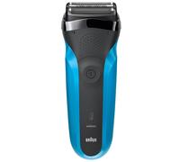 Braun Series 3 Mens Shaver - Black / Blue, Black