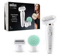 Braun Silk-épil 9 81688638 epilator 40 tweezers White, Gold