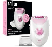 Braun Silk-épil 3 3270 20 pince(s) Blanc, Rose