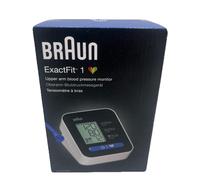 Braun BUA5000E1 ExactFit 1 Blood Pressure Monitor, One Button Operation