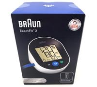 Braun ExactFit™ 2 Upper arm Blood Pressure Monitor | Clinically Validated Accuracy | Colour-Coded Indicator| Universal Cuff | for Home Use | BUA4050