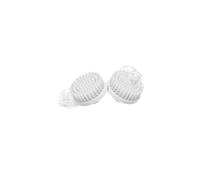 Braun Face Brush Normal Refills, Pack of 2 Replacement Brushes, Facial Cleansing Brush, Daily Pore Deep Cleansing and Make-Up Removal, SE80, Whit