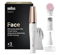 Braun FaceSpa Pro, Facial Epilator, 912, White/Bronze