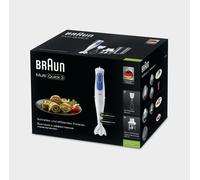 Braun Hand Blender Multi Quick 3 Omelette Smoothie Maker Egg Beater MQ3025WH