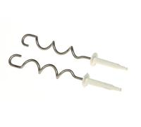 BRAUN HAND MIXER DOUGH HOOKS MULTIMIX MULTIQUICK HM3100 HM3135 HM5100 4642 4644