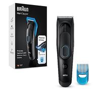 Braun HC5010 Hair Clipper, Men's Hair Clipper with 9 Settings, 2 Pin Bathroom Plug