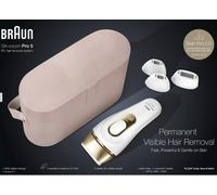Braun Silk-expert Pro 5 PL5347 Intense pulsed light (IPL) 6 J/cm² Gold, White