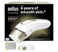 Braun Silk·expert Pro 5 IPL - White/Gold - Precision Head & Venus Razor