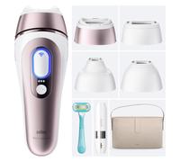 Braun Smart IPL Skin i·Expert, at Home Laser Hair Removal, Permanent Hair Reduction, with Free App, Vanity Case, Mini Face Hair Remover, Venus Razor, 4 Smart Heads, PL7442