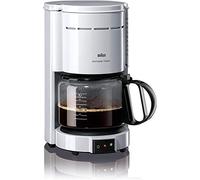 Braun KF47 WH Braun KF47 White 10-Cup Coffee Maker, 220V (Non-USA Compliant), White