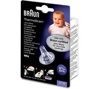 Braun Lens Filters LF40 for ThermoScan Ear Thermometers- Pack of 40