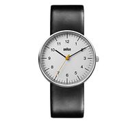 Braun Mens Quartz Watch, Analogue Classic Display and Leather Strap BN0021BKG