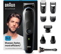 Braun MGK5280 Trimmer 9-in-1 Styling Kit Precise Face Hair Beard Clipper For Men