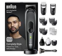 Braun MGK7491 Series 7 All-in-One Trimmer 17-in-1 Kit for Beard, Hair, Body & More