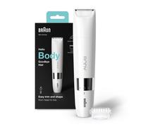 Braun Mini Body Shaver for Men and Women - White BS1000